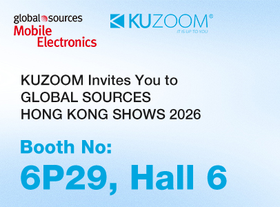 KUZOOM Invites You to Global Sources Mobile Electronics (Hong Kong, Apr 2026)