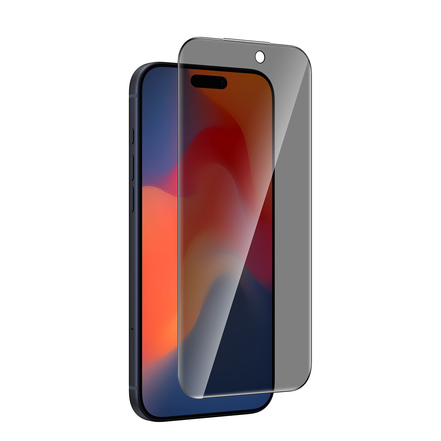 20° Privacy Large Curved Edge Tempered Glass