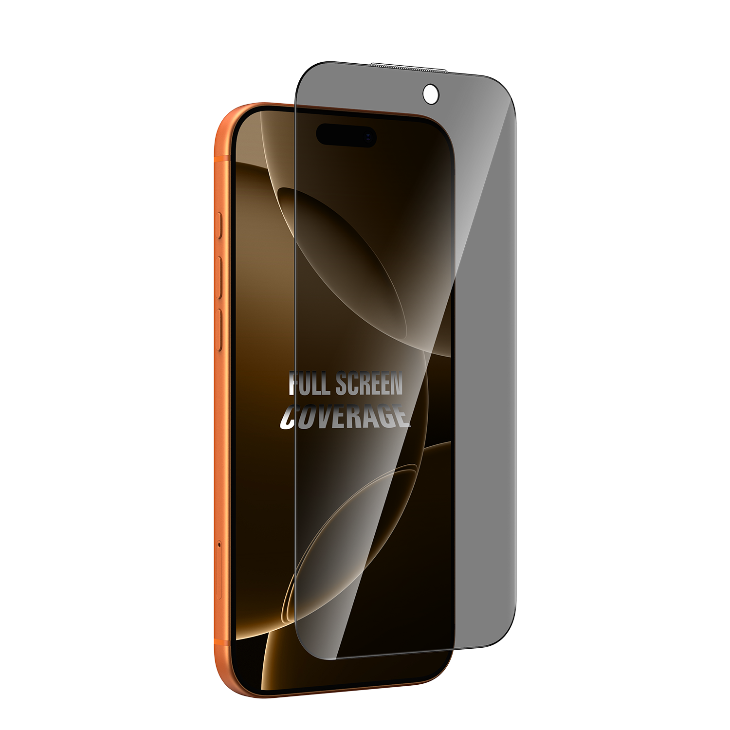 Anti-spy Hardened Ultra Narrow Edge Dust-proof Tempered Glass