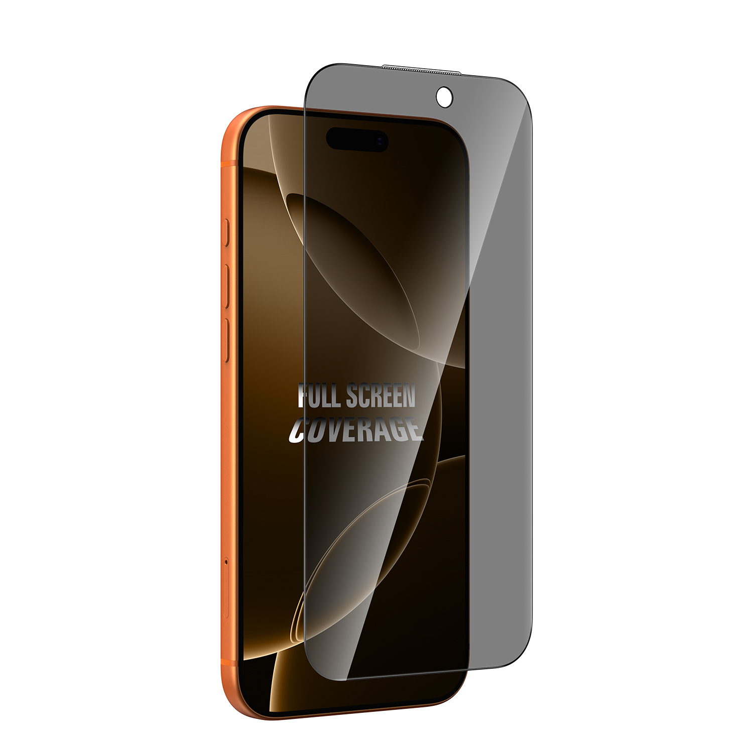 Ultra-Thin Bezels Privacy Tempered Glass Screen Protector