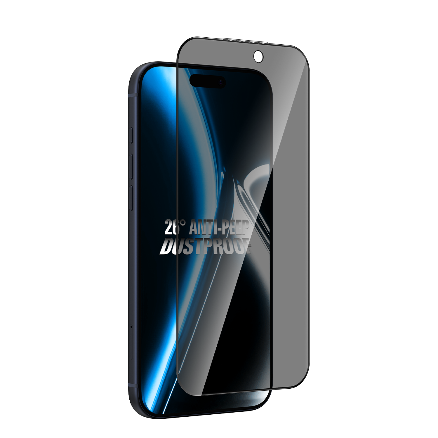 26° Privacy Dust-proof  Tempered Glass  ( 10 PCS)